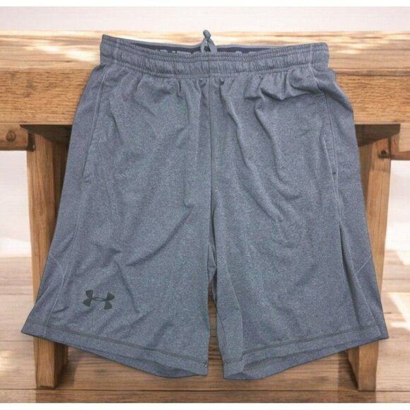 Under Armour Mens Loose Fit Basketball Shorts Medium - Picture 1 of 5